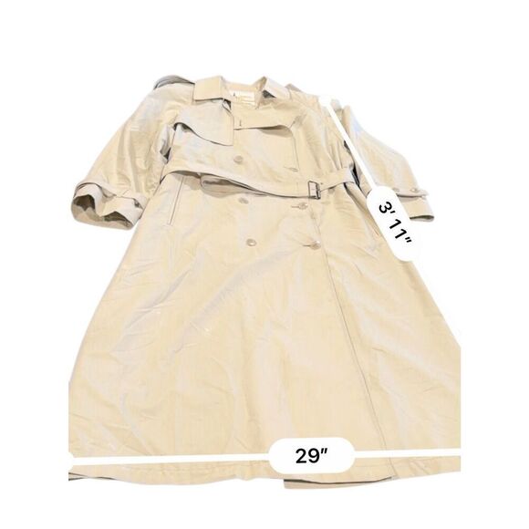 VTG LONDON FOG Trench Coat made in USA - Picture 7 of 13